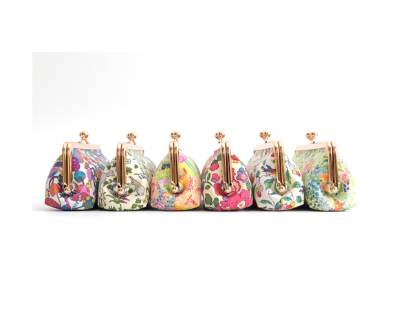 口金包 Colorful Mushrooms Pencil Case - Liberty "Magic" [821] 第11張的照片