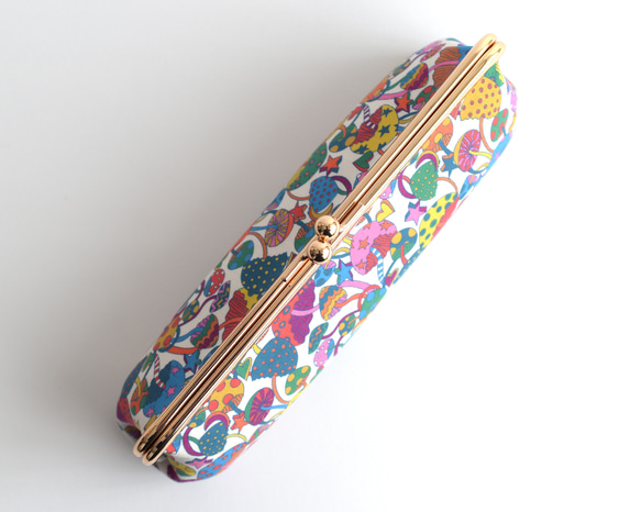 口金包 Colorful Mushrooms Pencil Case - Liberty "Magic" [821] 第4張的照片