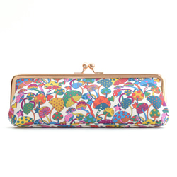 口金包 Colorful Mushrooms Pencil Case - Liberty "Magic" [821] 第3張的照片