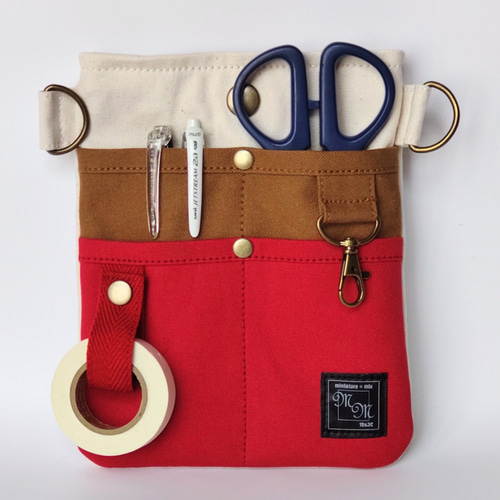 ≪予約販売≫帆布 ミックス オーガナイザー☆ ナースポシェット