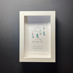 シーグラスアート「ミモザ」 その他アート ゆきみ工房 通販 15453865