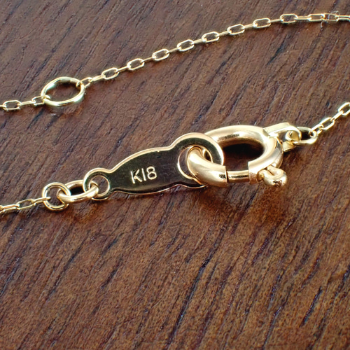 K18 スライスダイヤネックレス ネックレス・ペンダント K18 スライスダイヤネックレス ネックレス・ペンダント