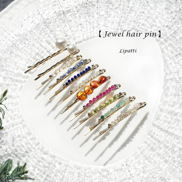 S碼★巴洛克淡水珍珠單髮夾～Lucilla 第12張的照片