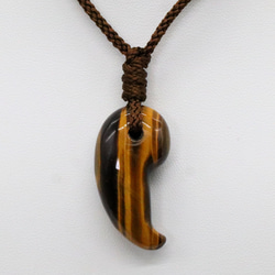 勾玉 タイガーアイ magatama54 ネックレス・ペンダント せんとば～な