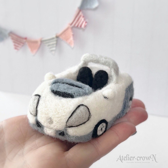 羊毛フェルト　　パグカー　スイフト180sx 羊毛フェルト パグカー スイフト180sx ハマナカ 羊毛フェルトキット