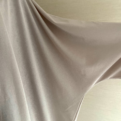 ロングカーディガン　軽くて便利、シワにならない♡ドルマン袖でふっくら袖とも好相性◎選べる色・受注　春夏も活躍◎ 6枚目の画像