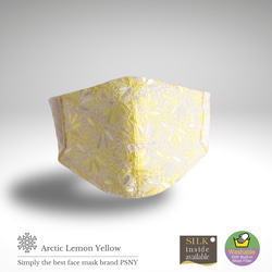 PSNY北極花邊★美麗的檸檬面膜/黃色無紡布過濾器LA09 第3張的照片