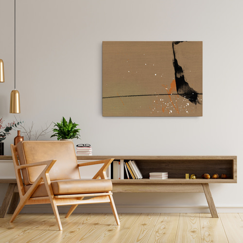 ジャパンディスタイル キャンバスパネル_抽象画200 インテリア