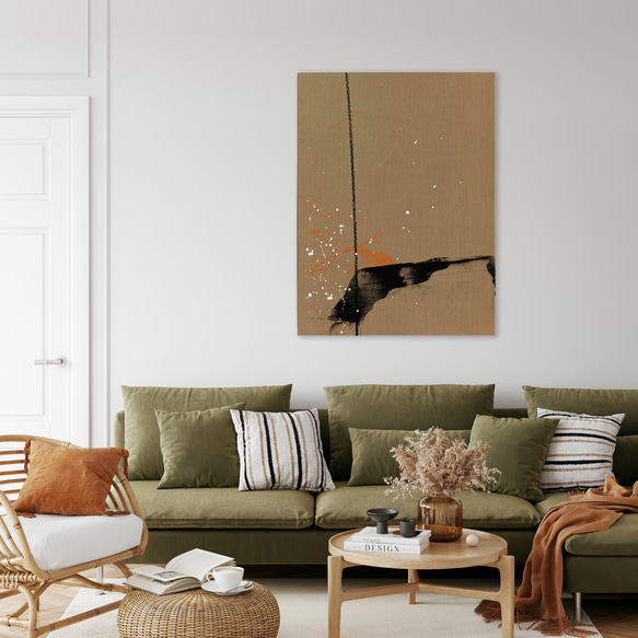 ジャパンディスタイル キャンバスパネル_抽象画200 インテリアアート  