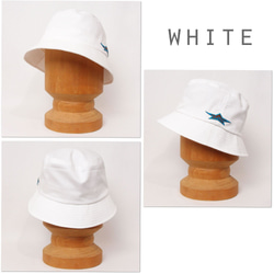 平天バケットハット・ロゴ/フリーサイズ UV たためる帽子 8枚目の画像