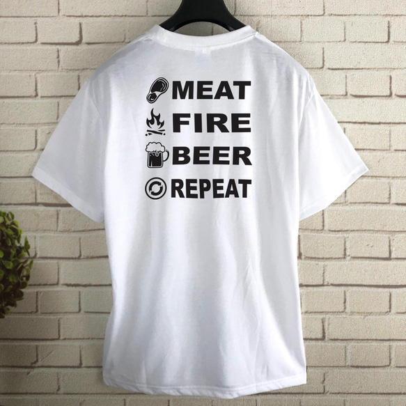 BBQ / バーベキュー Tシャツ 4枚目の画像