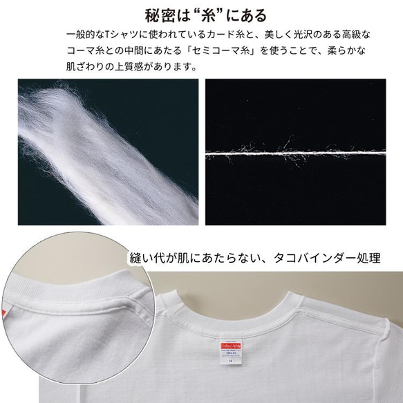 たい焼きTシャツ・カラーA  大きいサイズXXL・XXXL  選べる6色  あなたを鯛焼きに例えると？  タイヤキ診断 11枚目の画像