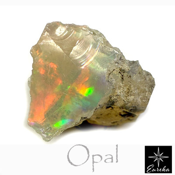 【60ct】 エチオピア　ウェロ産オパール 原石 標本　鉱石 エチオピア オパール 原石 鉱物 標本 プレシャス ウェロ産 世界の原石