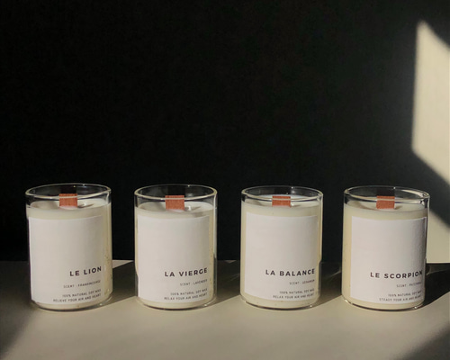 Petit】12星座キャンドル (獅子座、乙女座、天秤座、蠍座) キャンドル