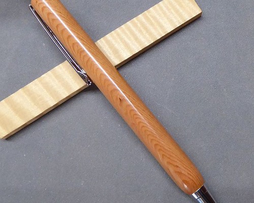 台湾桧】木軸シャープペン 希少な入手しにくい銘木【即日発送】 ペン