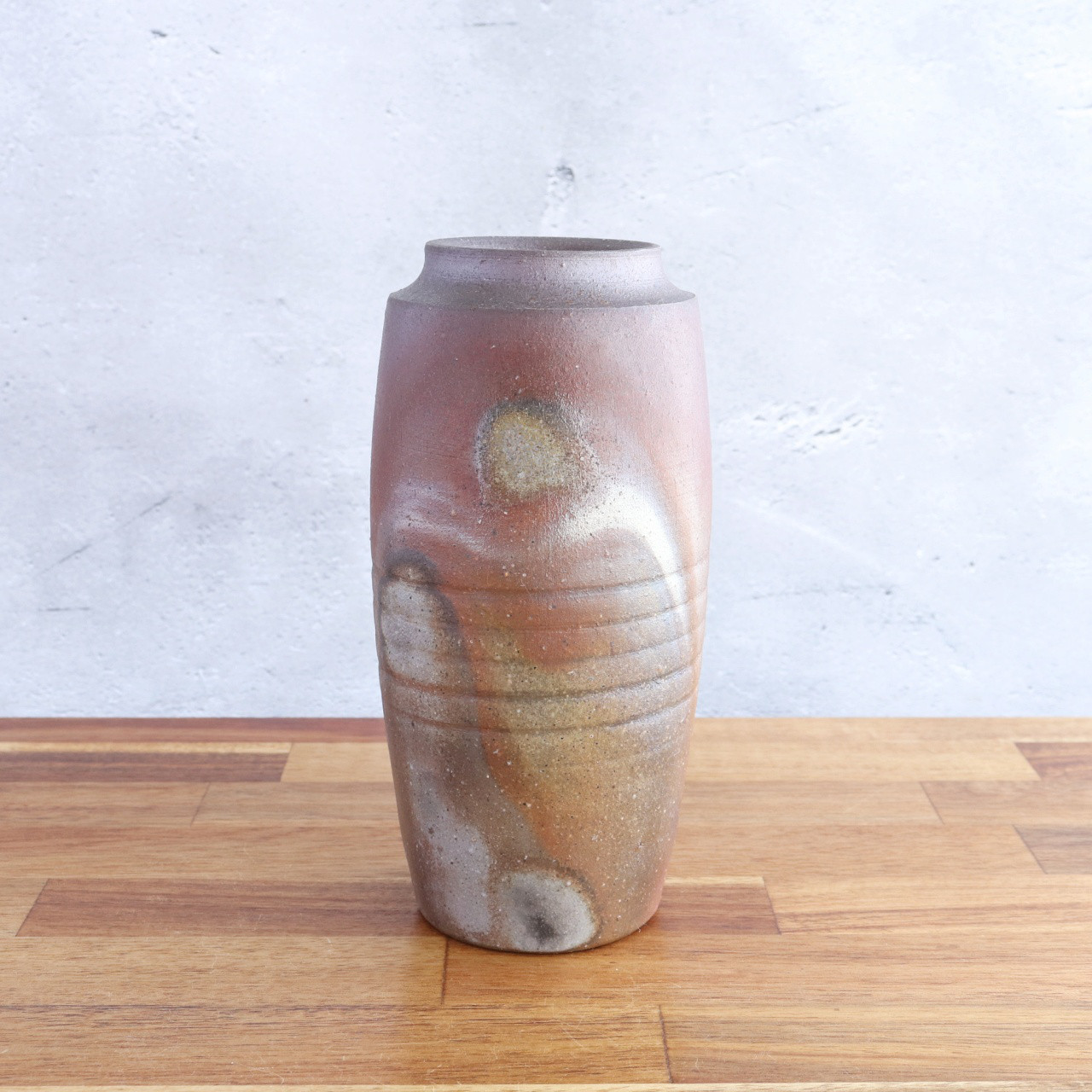 備前焼 口付花入【B】【陶器・花器・フラワーベース】