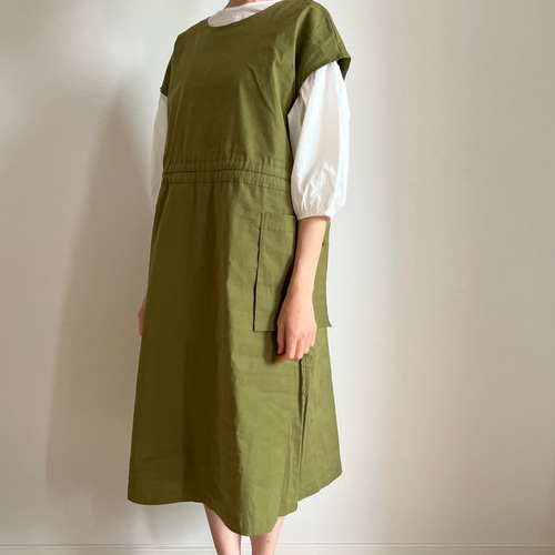 H483/TADASHI SHOJI ワンピース フレンチスリーブ ストレッチ STAFF STYLING｜THE SHOP YOHJI YAMAMOTO