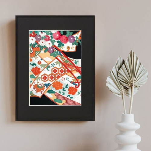 イジス・キシュカ 額縁 アート インテリア デジタルアート 額縁ニス仕上げ お洒落な壁掛けインテリア mia