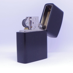 ウッド・ジッポー　アフリカン・ブラックウッド材　zippoオイルライター使用 2枚目の画像