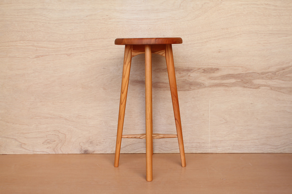 欅（けやき）スツール　無垢材 スツール 木製 椅子 一枚板 おしゃれ 北欧 玄関スツール けやき