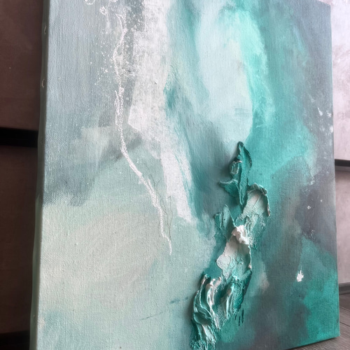 現代アート 45.5×38㎝ 大きめ モダン アートパネル インテリア 抽象画