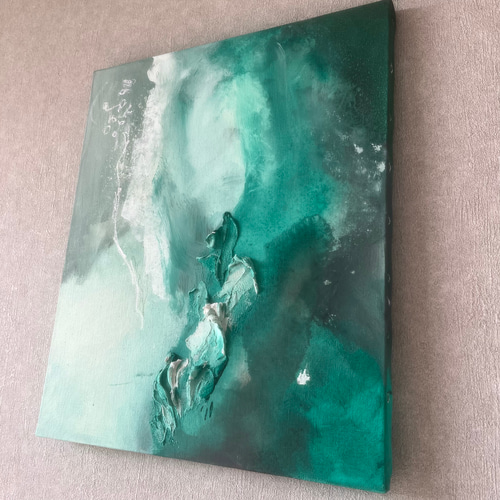 現代アート 45.5×38㎝ 大きめ モダン アートパネル インテリア 抽象画