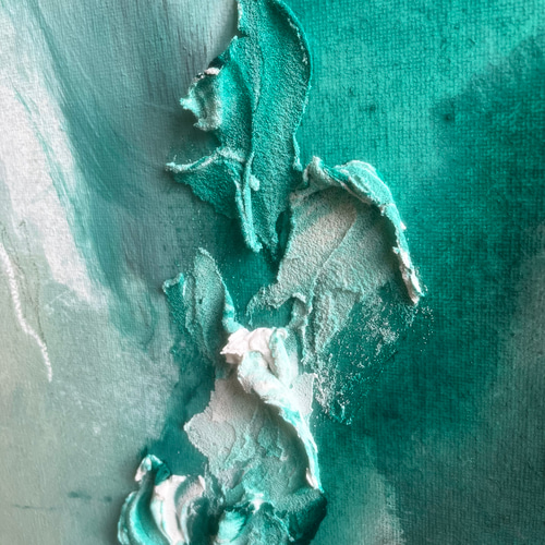 現代アート 45.5×38㎝ 大きめ モダン アートパネル インテリア 抽象画