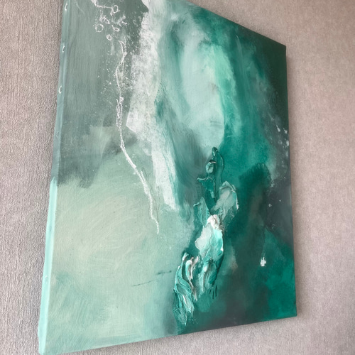 現代アート 45.5×38㎝ 大きめ モダン アートパネル インテリア 抽象画