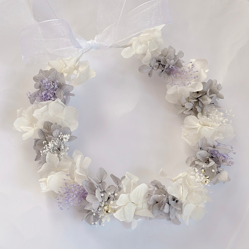 baby&kids くすみカラーの花冠 baby&kids くすみカラーの花冠