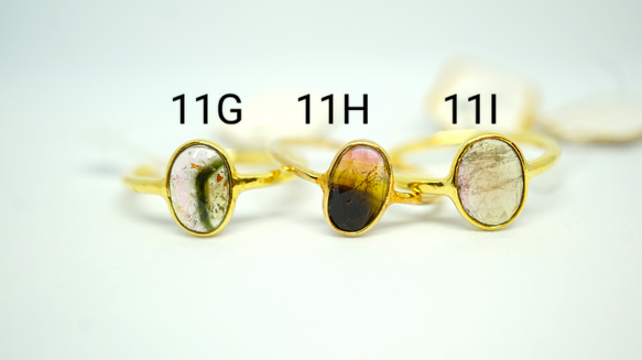 watermelon tourmaline ring ウォーターメロントルマリン　リング　バイカラートルマリンリング 9枚目の画像