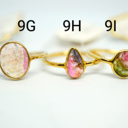 watermelon tourmaline ring ウォーターメロントルマリン　リング　バイカラートルマリンリング 5枚目の画像