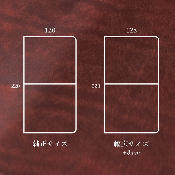 【夏季限定】トラベラーズノートレギュラーサイズ　オルテンシア-紫陽花- 6枚目の画像