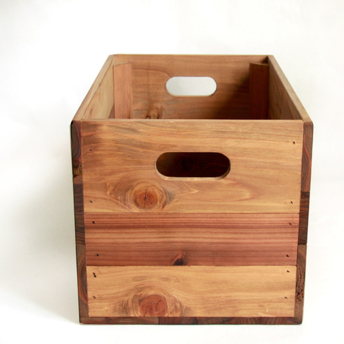 ストレージウッドボックス /S/mid 持ち手穴付 オプション/蓋