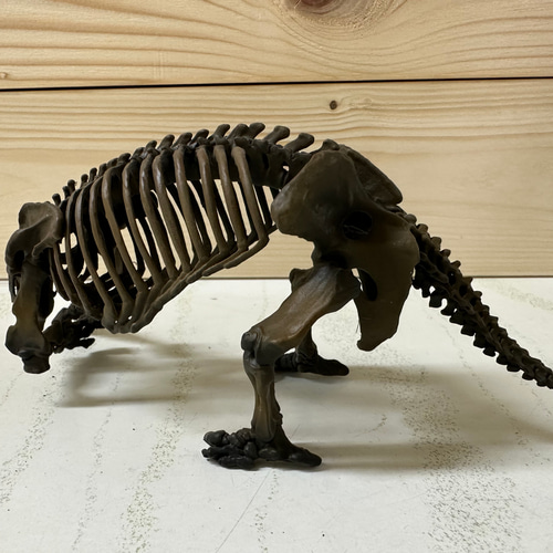 受注生産】【約16cm】 オオナマケモノ 縮小全身骨格模型