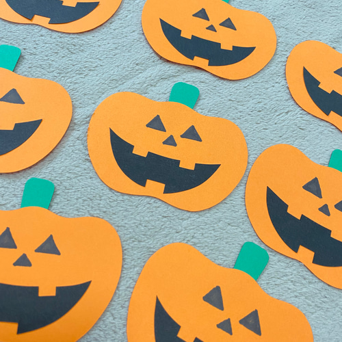 保育製作 ハロウィン 壁面 かぼちゃ 型紙 保育製作キット販売☺︎ 通販