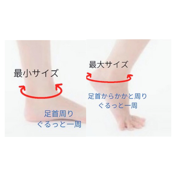 選べる15カラー　アンクレット　シルバー925 7枚目の画像