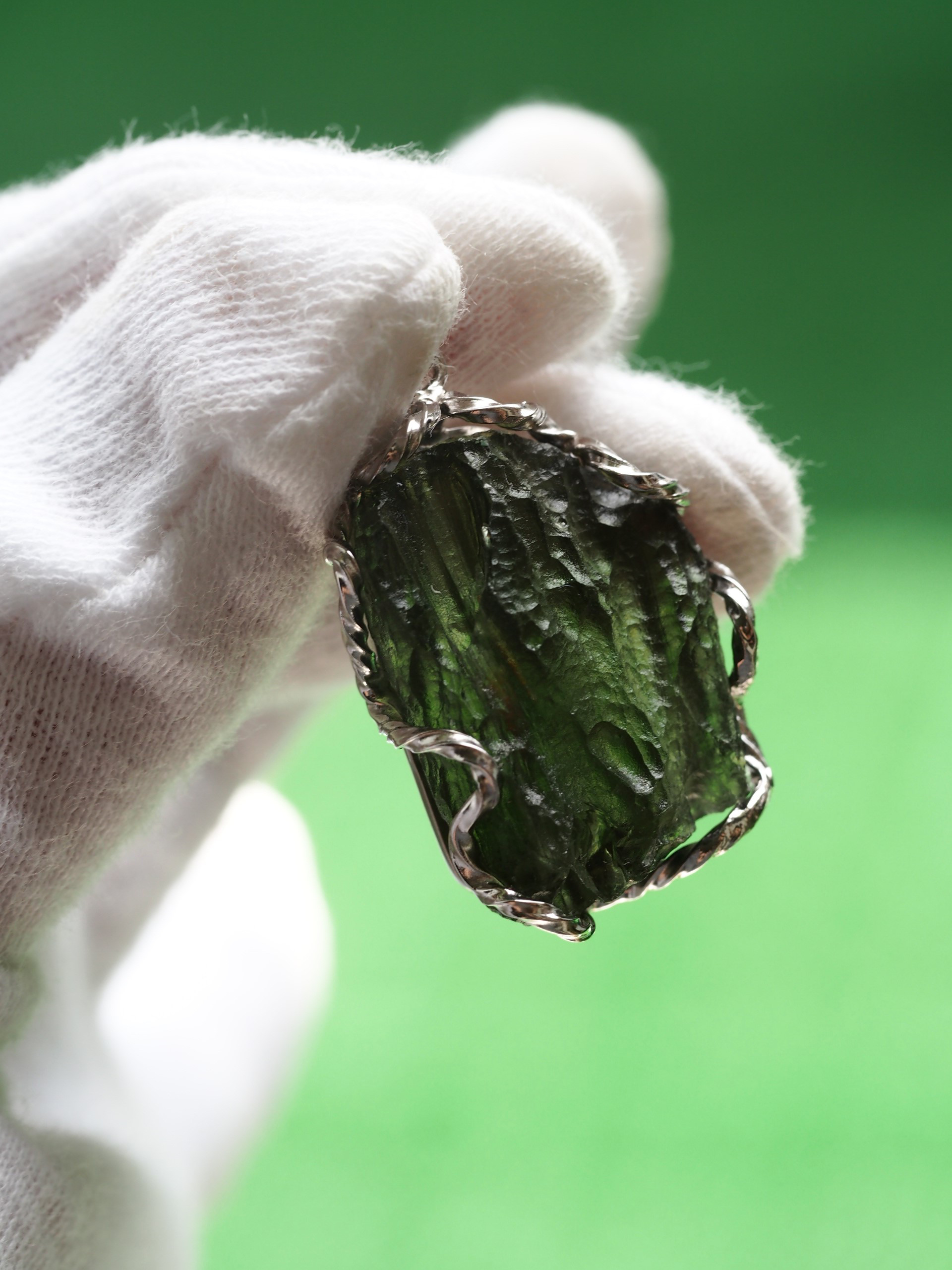 BIG モルダバイト29　　S925ペンダントTOP