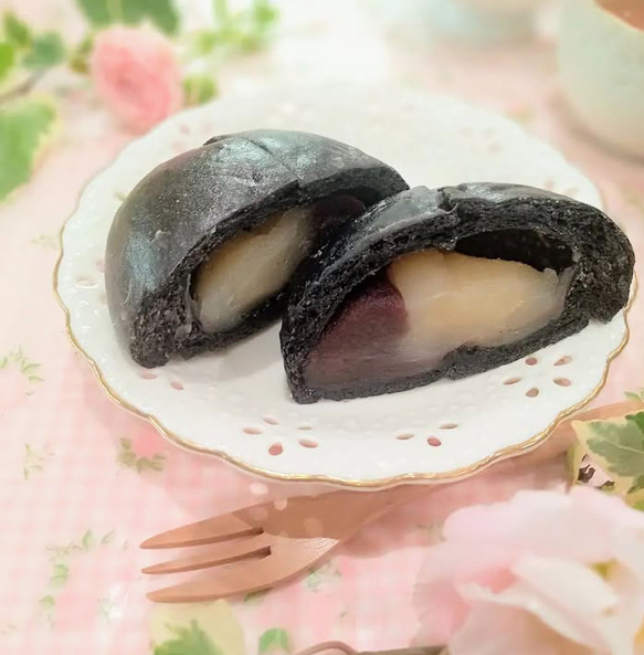 creema限定【送料無料】冷凍便『腸活☆パンセット』6個入り~活性炭入りパン~ パンギフト 2枚目の画像