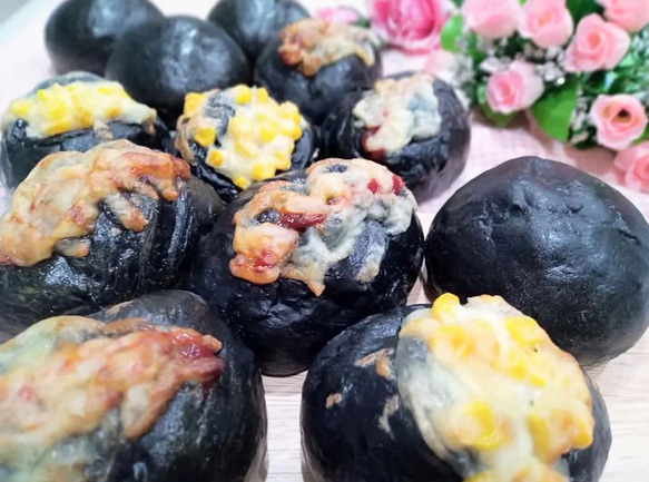 creema限定【送料無料】冷凍便『腸活☆パンセット』6個入り~活性炭入りパン~ パンギフト 7枚目の画像