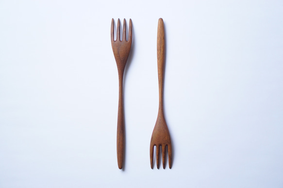 大木叉（胡桃木）A004-1 第1張的照片