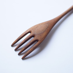 大木叉（胡桃木）A004-1 第6張的照片