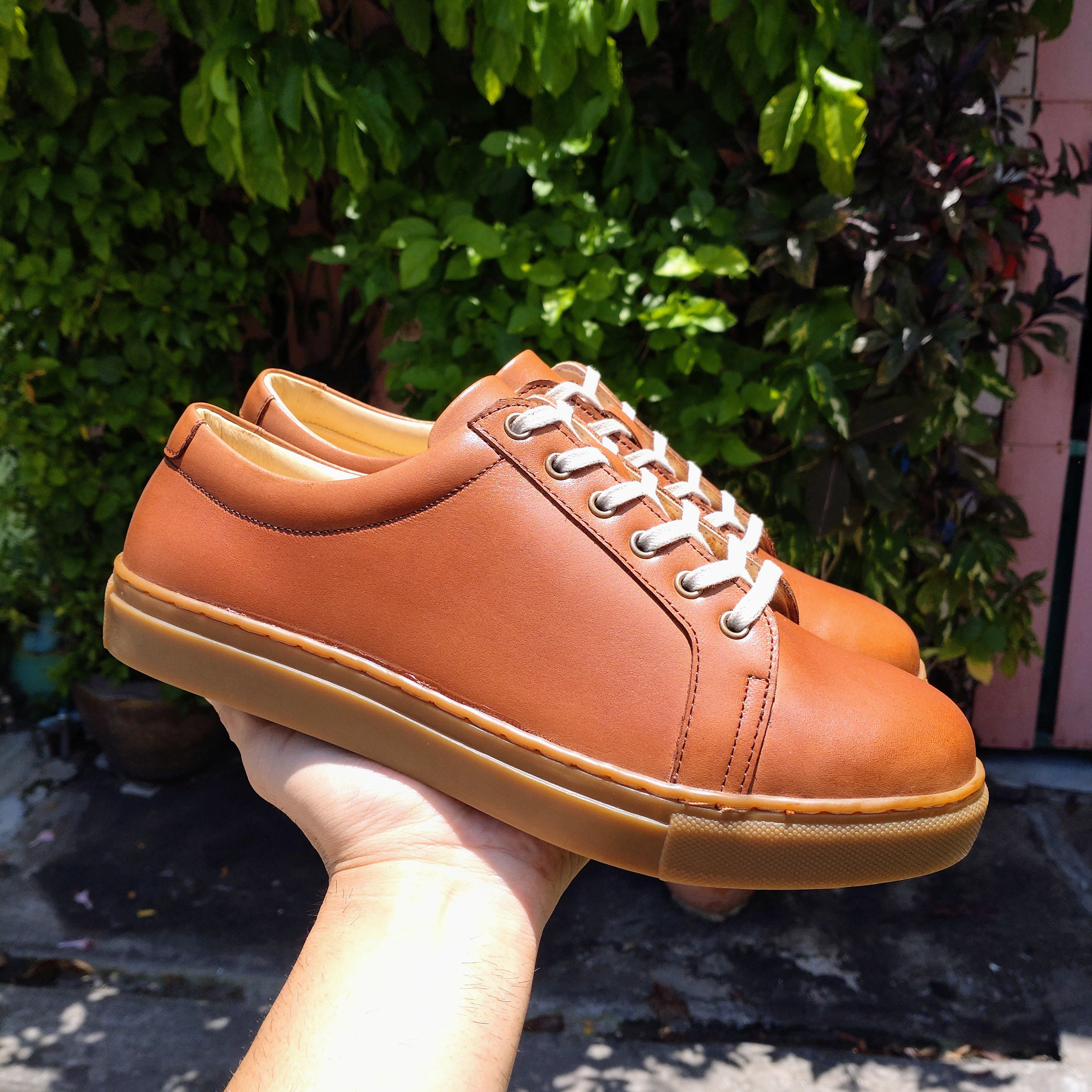 ★本革★無地★オールレザー★新色キャラメルカラー★シンプル★★受注生産★牛革★