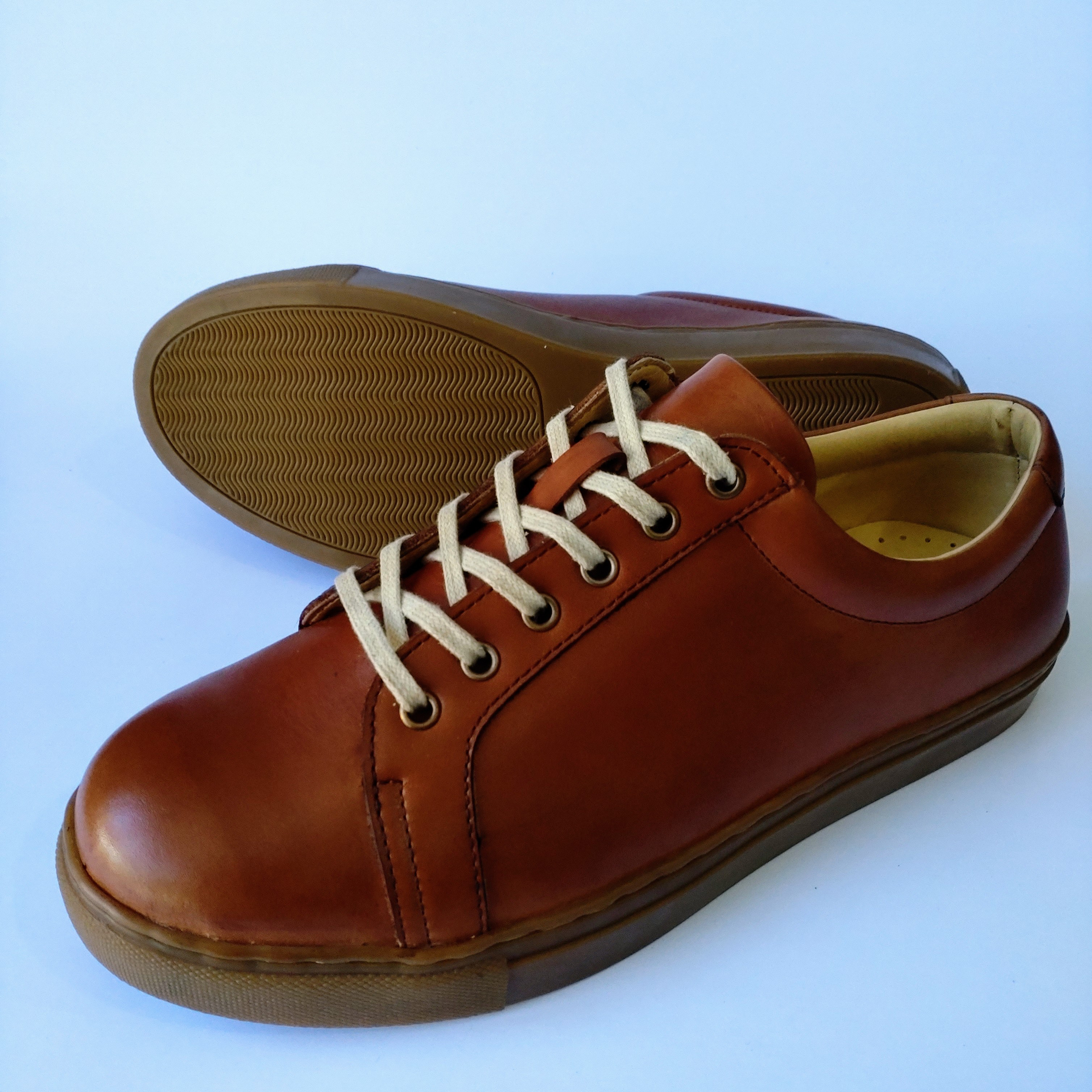 ★本革★無地★オールレザー★新色キャラメルカラー★シンプル★★受注生産★牛革★