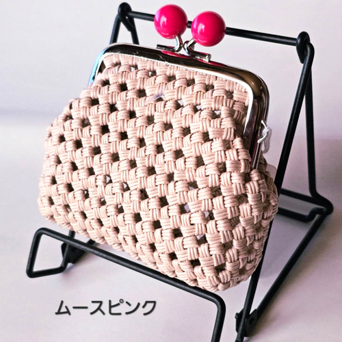 8.5cm❤ふっくらフォルムのカラフルな【あめ玉がま口小銭入れ(中