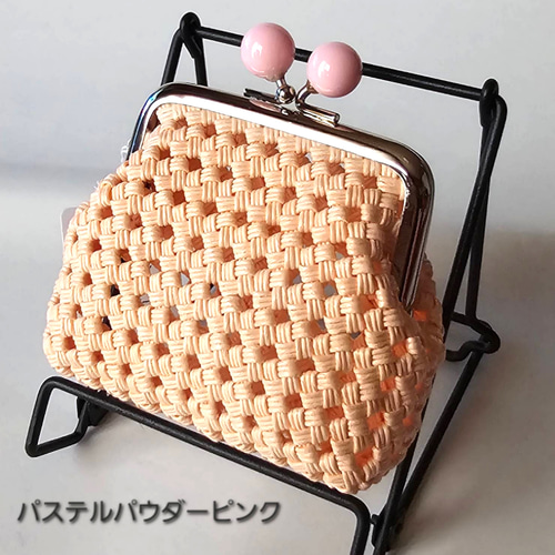 8.5cm❤ふっくらフォルムのカラフルな【あめ玉がま口小銭入れ(中