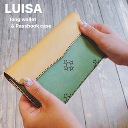 レザーウォレット ハンドメイドレザー ロングウォレット ojagadesign