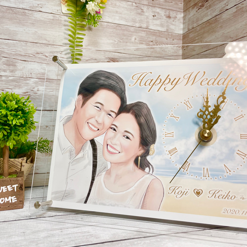 似顔絵 受付中☺︎長寿 結婚記念日 結婚祝い退職位祝いなど