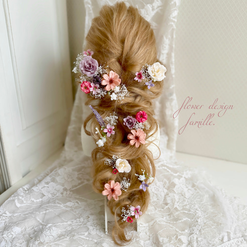 りんりんさま 3点おまとめ 髪飾り ヘッドドレス 七五三 753 りんりんさま 3点おまとめ 髪飾り ヘッドドレス 七五三 753