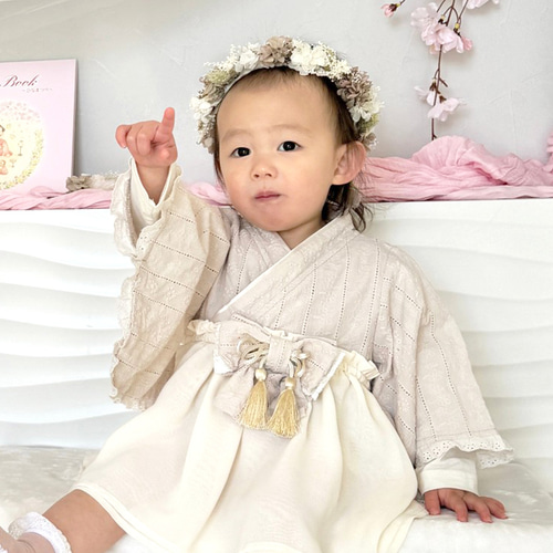 リニューアル:*☆ ふんわりボリュームくすみカラーフラワー