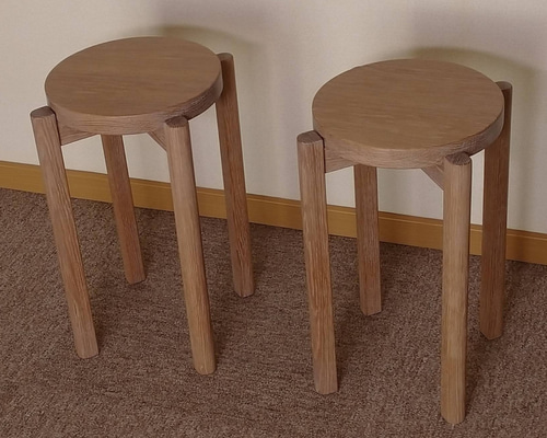 BRIDGE スツール [NA] ホワイトオーク無垢材 / オイル塗装 数量限定SALE］BRIDGE スツール [NA] ホワイトオーク無垢材 / オイル